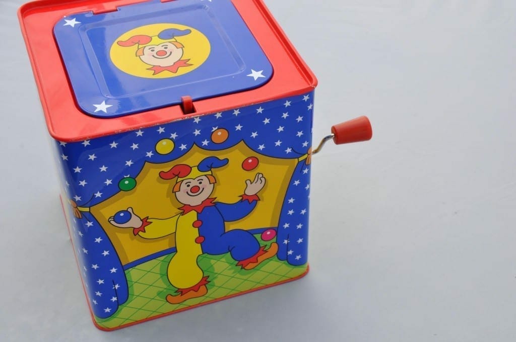 baby keepsakes first toys placed in self storage