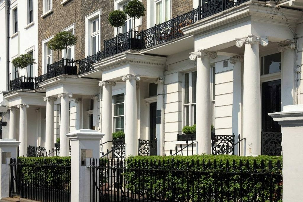 South-kensington-london-apartments-row-houses