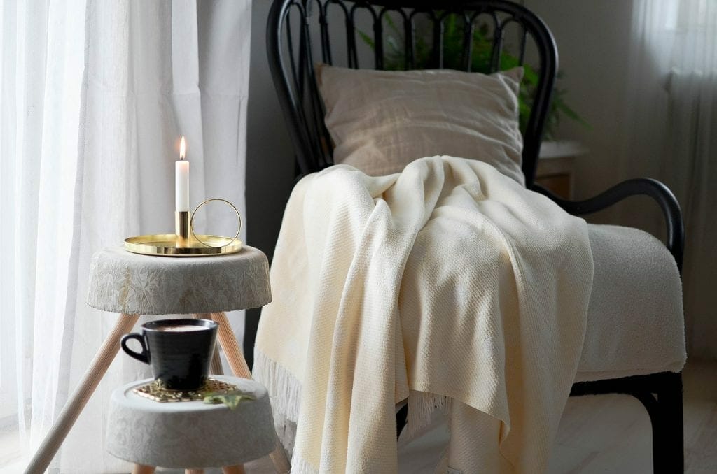 A home hygge scene