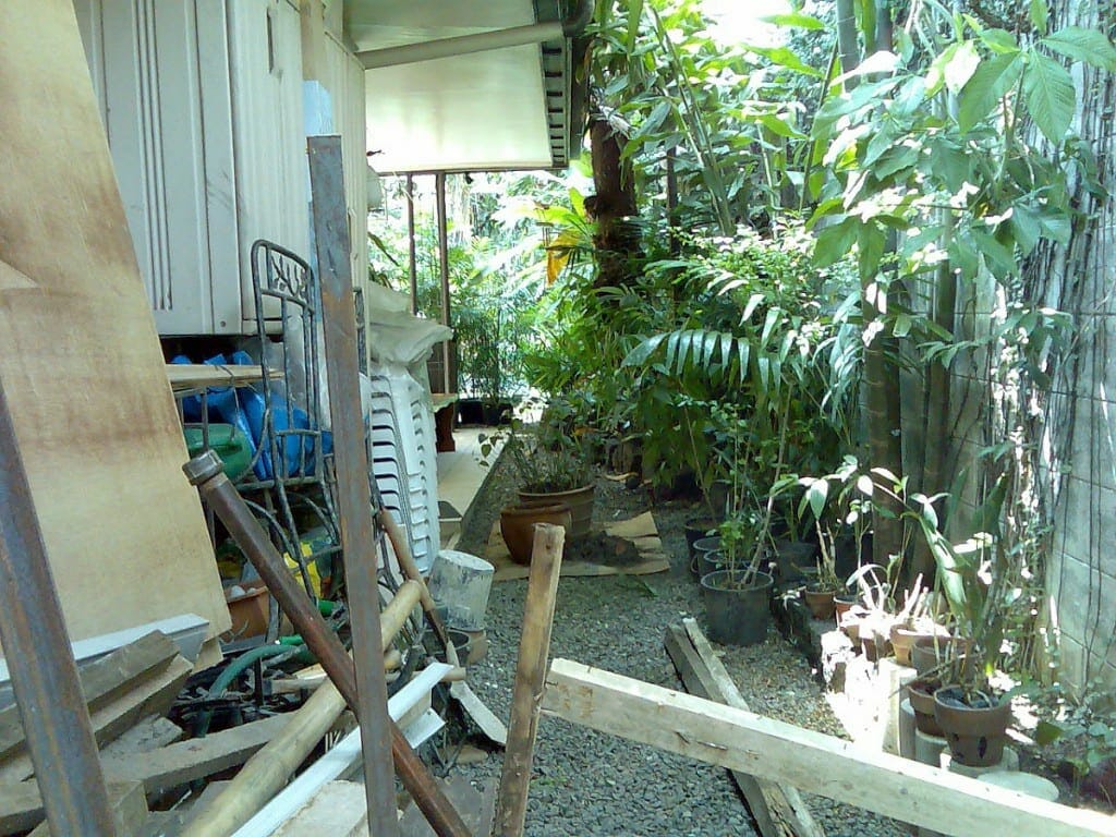 home that needs decluttering