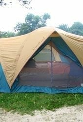 storing camping gear