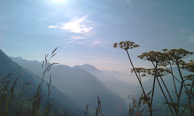 landscape with great air quality