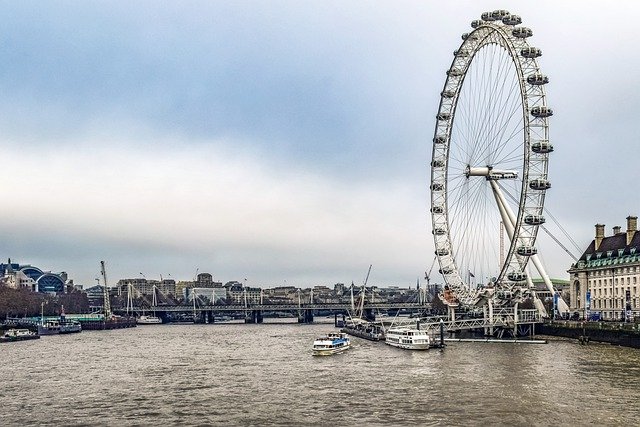 The Thames and the London Eye