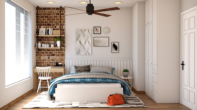 a house in Fulham, London - principal bedroom