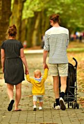 A young family in Fulham, London