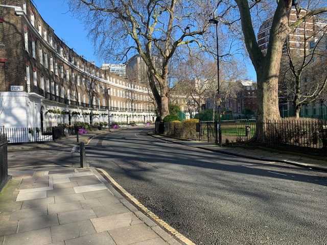 Street scene in Bloomsbury-London