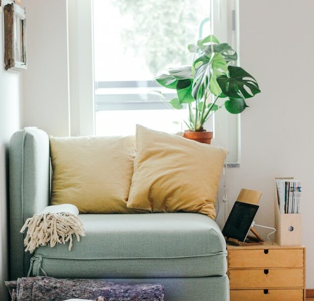 very small living room