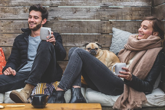 couple discussing compromise on new home