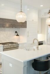 decluttered kitchen
