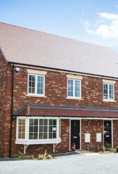 semi-detached houses in Beford, UK