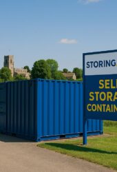“Storing.com container storage units near Irthlingborough in rural Northamptonshire”